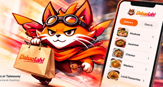 DabaoLah Delivery Mascot & App